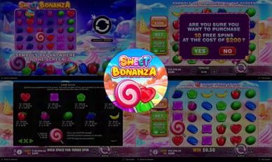 voor stap hoe het spelen van Sweet Bonanza werkt ga