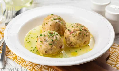 Il piatto dei canederli a Bolzano Ristorante a Bolzano