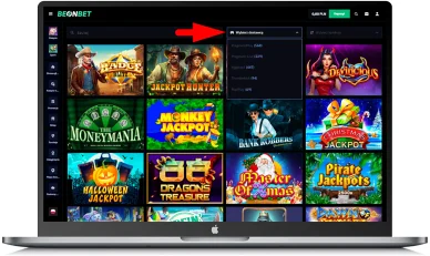 Dostawcy gry w Casino Online BeonBet Dostawcy gry w kasynie