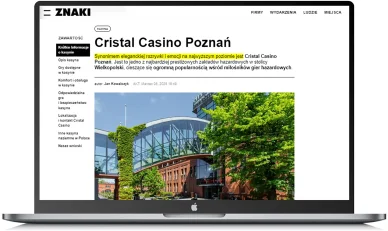 Kasyno naziemne w Polsce — Cristal Casino Poznań Cristal Casino Poznań