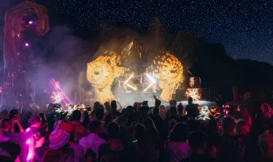 Jedna ze scen podczas Las Festival