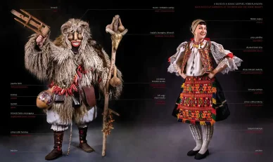 A busó öltözete régen is olyan volt, mint ma A busó öltözete