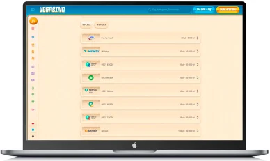 Metody płatności w kasynie Płatności w Vegasino Kasyno Online