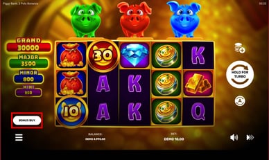 Piggy Bank 3 Pots Bonanza Bonus Buy
