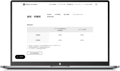 手数料と利用限度額みんなの銀行