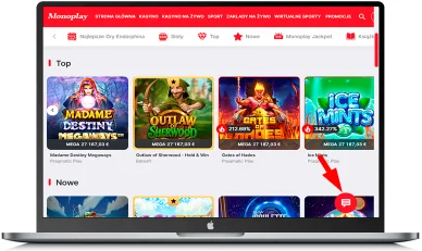 MonoPlay kasyno — obsługa klienta