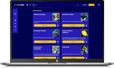 Bonusy w Vegasnova Promocje KasynoVegasnova