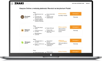 Wybierz kasyno online z Revolut Wybierz kasyno online