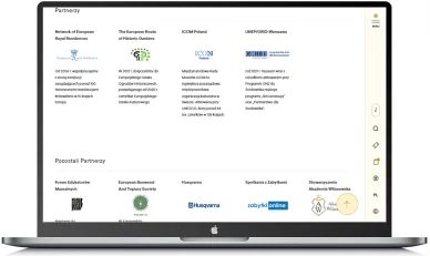 Pałac w Wilanowie Warszawa — partnerzy