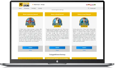 Bonus powitalny w Pelican Casino Bonus powitalny