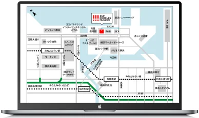 アクセス方法 カップヌードルミュージアム — 横浜