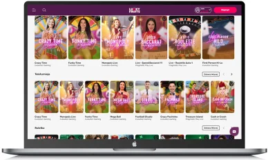 Kasyno na żywo LuckyFruits — kasyno na żywo