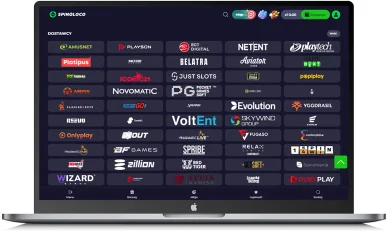 Dostawcy gry w Kasyno Spinoloco