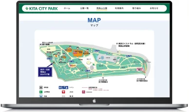 開園時間と料金 飛鳥山公園 公園の地図