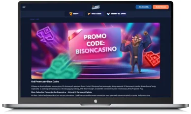 Bison Casino kod promocyjny