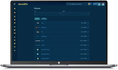 Płatności w kasynie Aqua Win