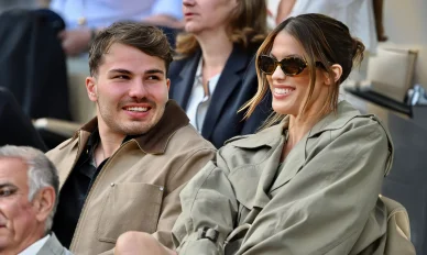 Iris Mittenaere Antoine Dupont couple événement.