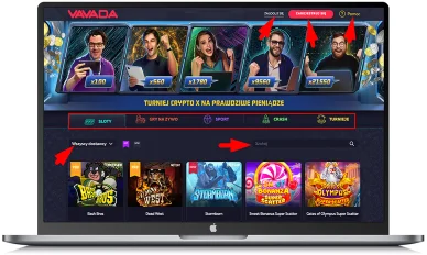 Nawigacja kasyna online Vavada