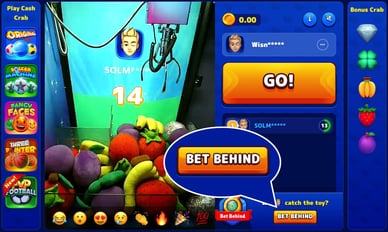 bonus crab bet behind