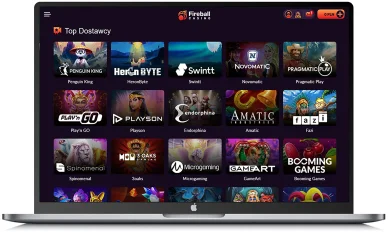 Dostawcy gier w Fireball Casino Dostawcy gier w kasynie