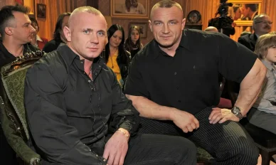 Dominik i Mariusz Pudzianowski Brat Mariusza Pudziańskiego — Dominik