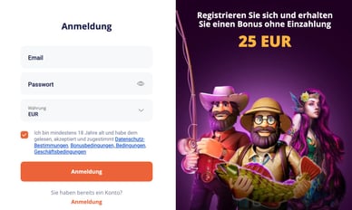 Bonus ohne Einzahlung