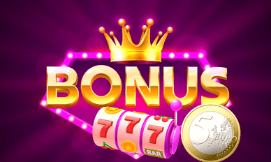 Boni in Casinos mit einer Einzahlung von 5 €