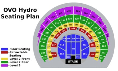 ovo hydro seating plan
