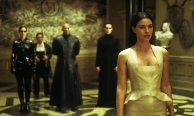 Monica Bellucci nel film The Matrix Reloaded Monica Bellucci Matrix