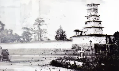 近代の二条離宮 明治時代の二条城の写真