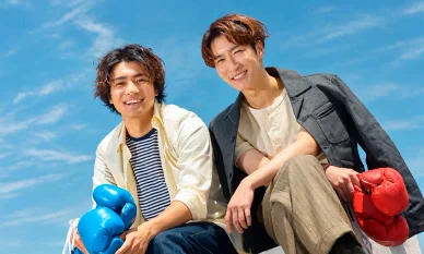 主な舞台(主演・主要キャスト) 舞台「DREAM BOYS」に出演する森本慎太郎(SixTONES)と渡辺翔太(Snow Man)
