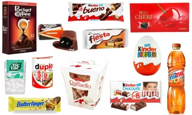 Prodotti Ferrero Ferrero Kinder