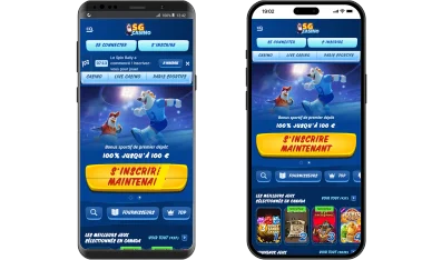 Version mobile SGCasino sur smartphone.