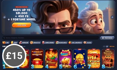 casino min deposit 15