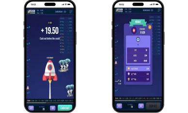 Jeu de Crash Cash or Crash sur mobile.
