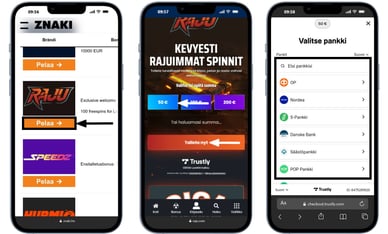 trustly casino deposit