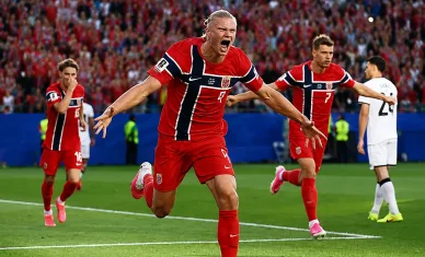 Erling Haaland w reprezentacji Norwegii