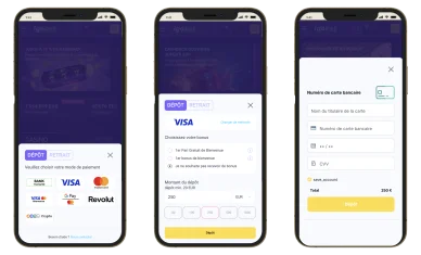 Casinos acceptant les Visa en France