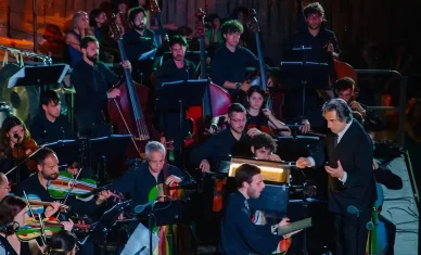 Muti con l'orchestra Muti Riccardo