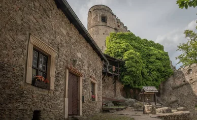 Architektura Zamek Chojnik — architektura