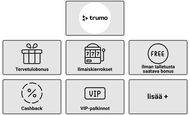Trumo kasinobonukset