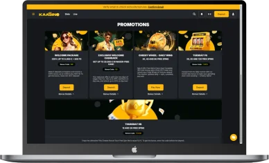 Offres de bonus Kaasino.