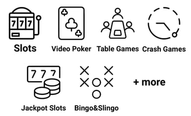 game type list of casinos not on gamstop