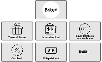 brite kasinobonukset