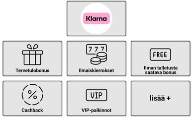 Klarna casino bonus