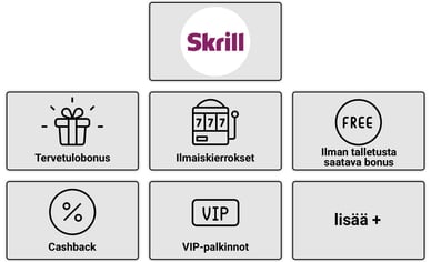 Skrill casino bonuses