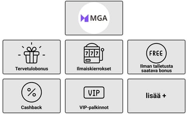 mga casino bonus
