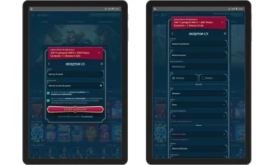 Créer un compte BetAlice. Inscription BetAlice mobile.