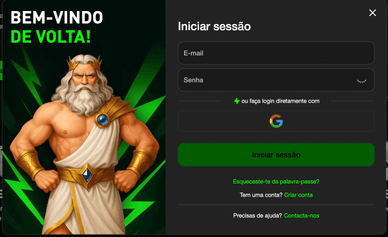 Login no Blitz Bet online casino