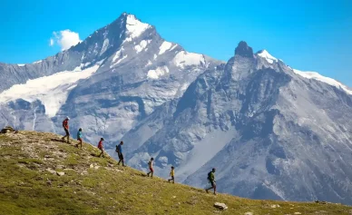 Percorso di trekking Valle d'Aosta Alta Via dei Giganti